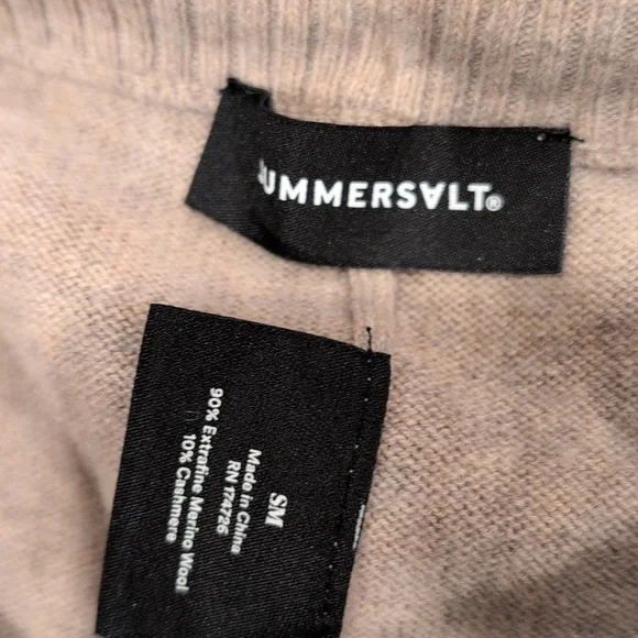 Summersalt The Coziest Cashmere Wool Blend Jogger Pant - Picture 5 of 8